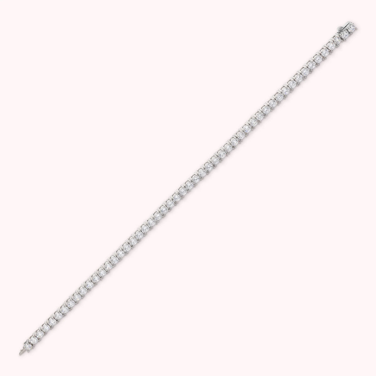 Glow Tennis Bracelet with Round Cubic Zirconia