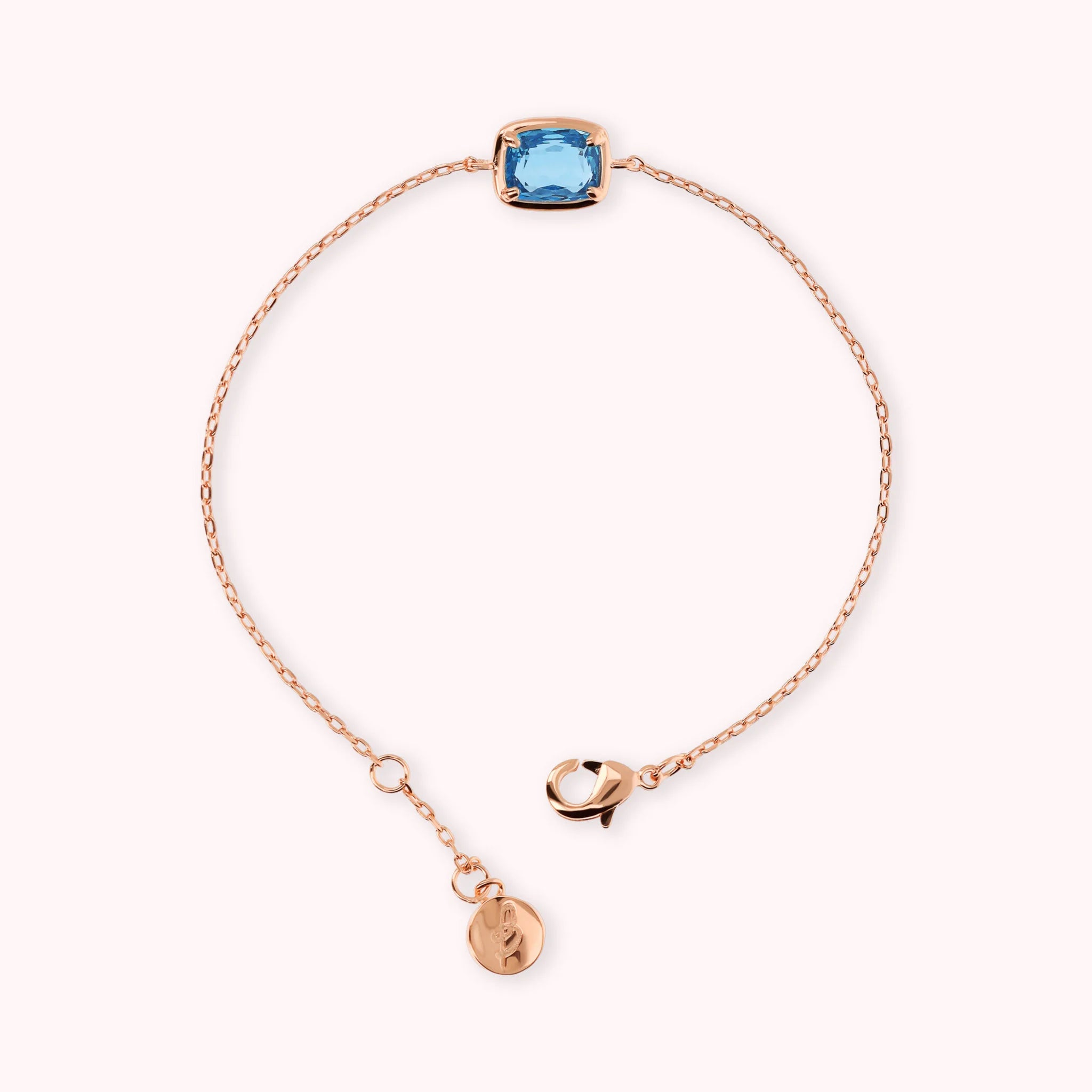 Armband mit Forzatina-Kette und Baguette-Prisma-Gem